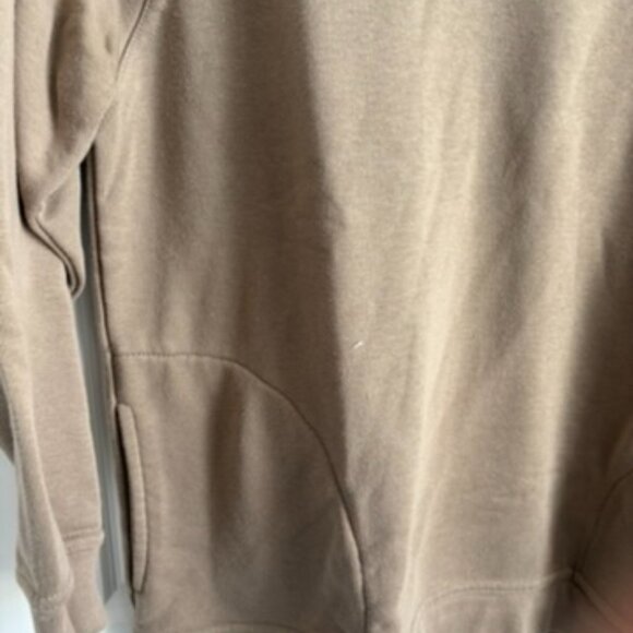 Tan Neuflora crewneck sweater with pockets - Picture 2 of 2